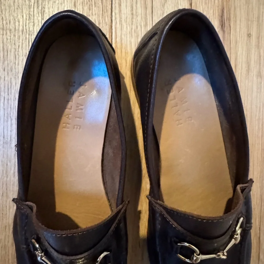 The Bit Mule Leather Loafers in dark brown - Picture 4 of 12